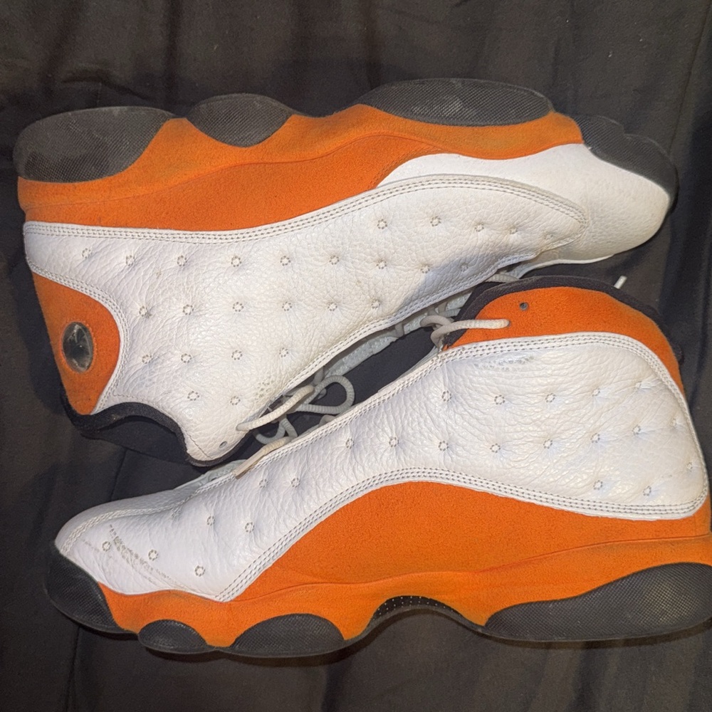 Jordan Sneakers - White and Orange